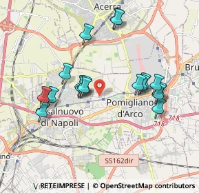 Mappa Via Messina, 80038 Pomigliano d'Arco NA, Italia (1.92833)