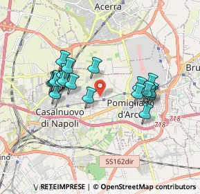 Mappa Via Messina, 80038 Pomigliano d'Arco NA, Italia (1.743)