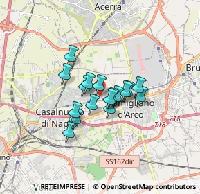 Mappa Via Messina, 80038 Pomigliano d'Arco NA, Italia (1.16529)