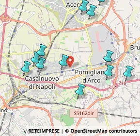 Mappa Via Messina, 80038 Pomigliano d'Arco NA, Italia (2.59231)