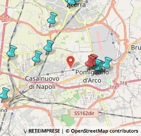 Mappa Via Messina, 80038 Pomigliano d'Arco NA, Italia (2.46563)
