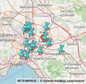 Mappa Via Messina, 80038 Pomigliano d'Arco NA, Italia (6.38643)