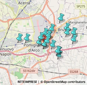 Mappa Via Cagliari, 80038 Pomigliano d'Arco NA, Italia (1.4215)