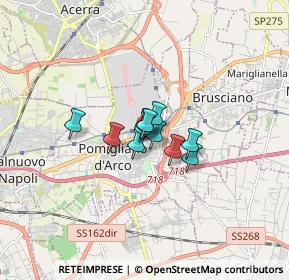 Mappa Via Cagliari, 80038 Pomigliano d'Arco NA, Italia (0.81)