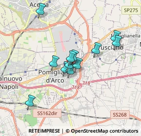 Mappa Via Cagliari, 80038 Pomigliano d'Arco NA, Italia (1.47583)