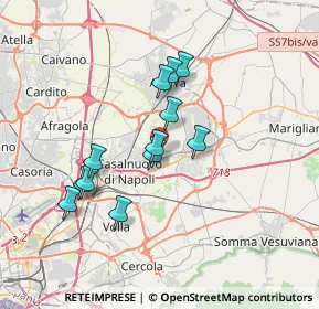 Mappa Via Avellino, 80038 Pomigliano d'Arco NA, Italia (3.23917)