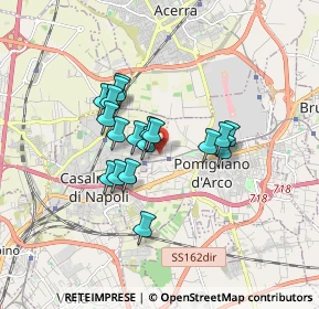 Mappa Via Avellino, 80038 Pomigliano d'Arco NA, Italia (1.38389)