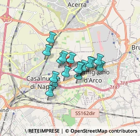 Mappa Via Avellino, 80038 Pomigliano d'Arco NA, Italia (1.16235)