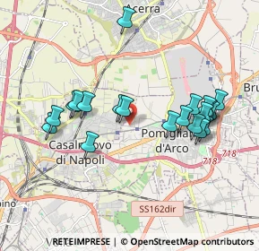 Mappa Via Avellino, 80038 Pomigliano d'Arco NA, Italia (1.982)