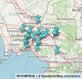Mappa Via Lecce, 80038 Pomigliano d'Arco NA, Italia (10.39235)