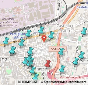 Mappa Via Lecce, 80038 Pomigliano d'Arco NA, Italia (0.6975)