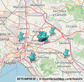 Mappa Via Lecce, 80038 Pomigliano d'Arco NA, Italia (3.82)