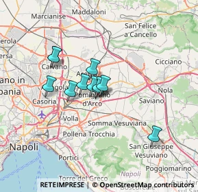 Mappa Via Lecce, 80038 Pomigliano d'Arco NA, Italia (5.01818)