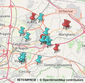 Mappa Via Lecce, 80038 Pomigliano d'Arco NA, Italia (3.5375)