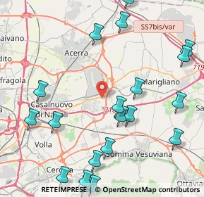 Mappa Via Lecce, 80038 Pomigliano d'Arco NA, Italia (5.8035)