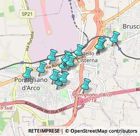 Mappa Via Lecce, 80038 Pomigliano d'Arco NA, Italia (0.686)
