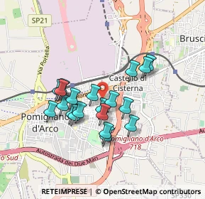 Mappa Via Lecce, 80038 Pomigliano d'Arco NA, Italia (0.777)