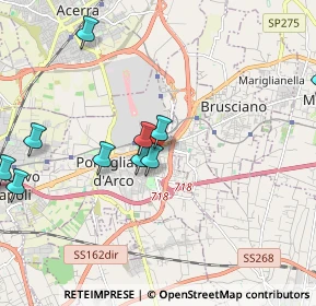 Mappa Via Lecce, 80038 Pomigliano d'Arco NA, Italia (2.55727)