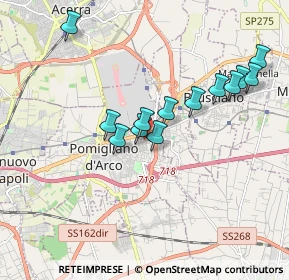 Mappa Via Lecce, 80038 Pomigliano d'Arco NA, Italia (1.79846)