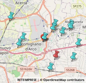 Mappa Via Lecce, 80038 Pomigliano d'Arco NA, Italia (2.19714)