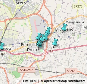 Mappa Via Lecce, 80038 Pomigliano d'Arco NA, Italia (1.46)