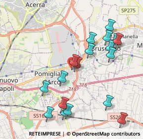 Mappa Via Lecce, 80038 Pomigliano d'Arco NA, Italia (2.30056)