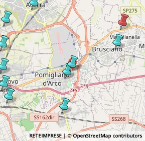 Mappa Via Lecce, 80038 Pomigliano d'Arco NA, Italia (3.22455)