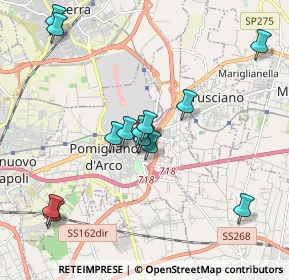 Mappa Via Lecce, 80038 Pomigliano d'Arco NA, Italia (1.99571)
