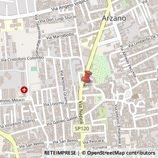Mappa Via Firenze, 10, 80022 Arzano, Napoli (Campania)