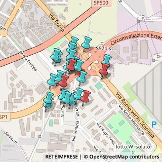 Mappa Via F.lli Cervi 108 Parco Ciliegi Is.F, 80017 Melito di Napoli NA, Italia (0.168)