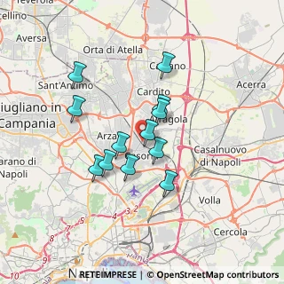 Mappa Via Avellino, 80026 Casoria NA, Italia (3.01417)