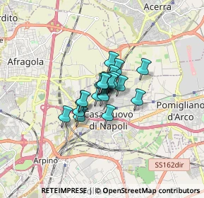 Mappa Via Madre Cleria Merloni, 80013 Casalnuovo di Napoli NA, Italia (0.837)