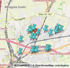 Mappa Via Madre Cleria Merloni, 80013 Casalnuovo di Napoli NA, Italia (0.91474)