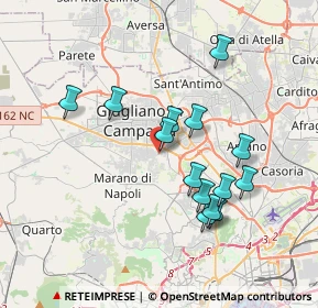 Mappa Via A. Panagulis, 80018 Mugnano di Napoli NA, Italia (3.60071)