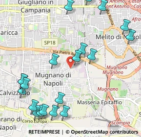 Mappa Mugnano Di Napoli, 80018 Mugnano di Napoli NA, Italia (1.4425)