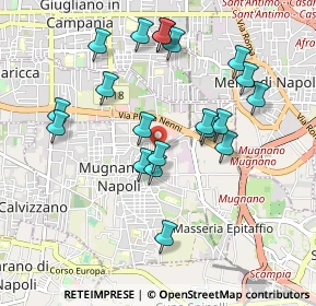 Mappa Mugnano Di Napoli, 80018 Mugnano di Napoli NA, Italia (1.003)