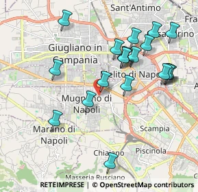 Mappa Mugnano Di Napoli, 80018 Mugnano di Napoli NA, Italia (2.187)