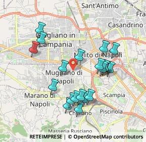Mappa Mugnano Di Napoli, 80018 Mugnano di Napoli NA, Italia (1.9355)