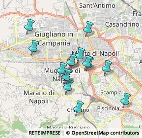 Mappa Via A. Panagulis, 80018 Mugnano di Napoli NA, Italia (1.65286)