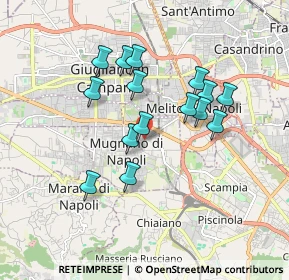 Mappa Mugnano Di Napoli, 80018 Mugnano di Napoli NA, Italia (1.658)