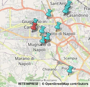 Mappa Mugnano Di Napoli, 80018 Mugnano di Napoli NA, Italia (1.975)
