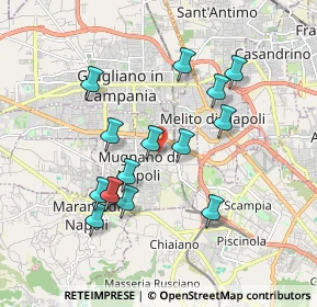 Mappa Mugnano Di Napoli, 80018 Mugnano di Napoli NA, Italia (1.84267)