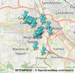 Mappa Mugnano Di Napoli, 80018 Mugnano di Napoli NA, Italia (1.21235)