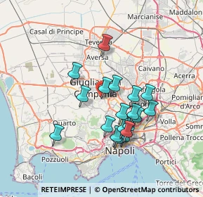 Mappa Mugnano Di Napoli, 80018 Mugnano di Napoli NA, Italia (6.55526)
