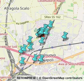 Mappa Via Santa Rita, 80013 Casalnuovo di Napoli NA, Italia (0.673)