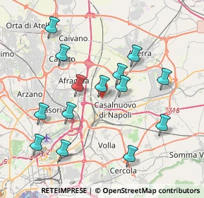 Mappa Traversa Via S. Marco IX, 80013 Casalnuovo di Napoli NA, Italia (4.22071)