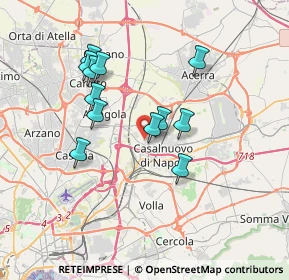 Mappa Traversa Via S. Marco IX, 80013 Casalnuovo di Napoli NA, Italia (3.36333)