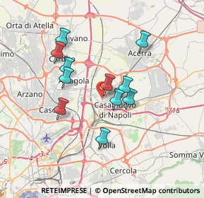 Mappa Traversa Via S. Marco IX, 80013 Casalnuovo di Napoli NA, Italia (3.22182)
