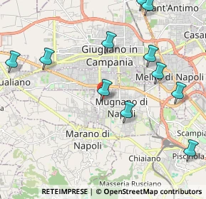 Mappa Via Giovanni XXIII N., 80018 Mugnano di Napoli NA, Italia (2.80583)