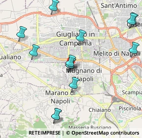 Mappa Via Giovanni XXIII N., 80018 Mugnano di Napoli NA, Italia (2.56643)